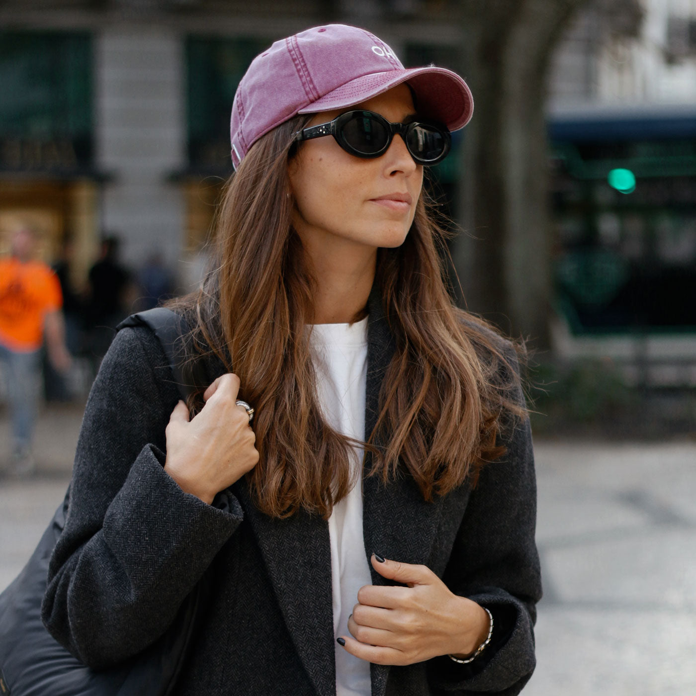 Bonnie OH Bordeaux & Cream