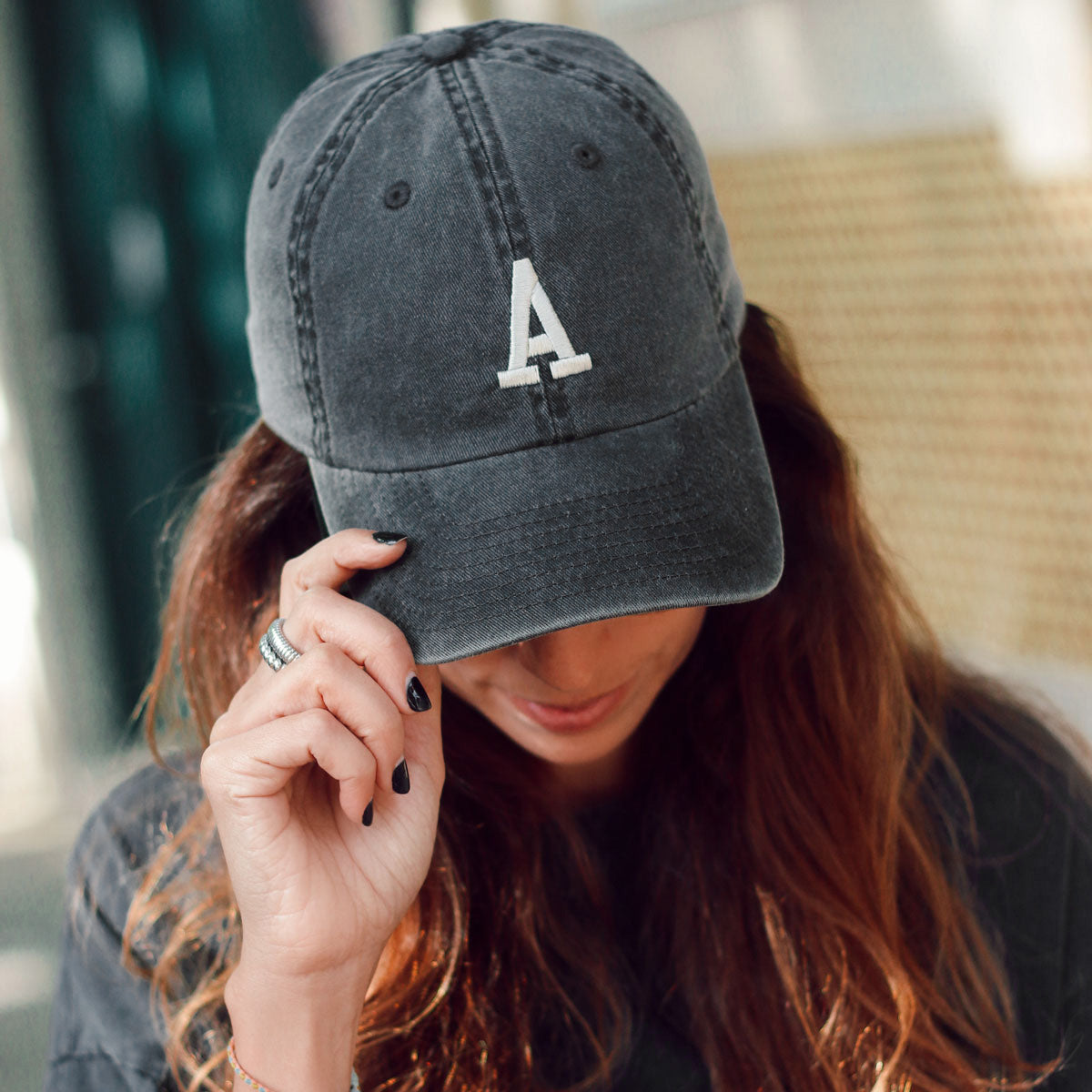 Bonnie Initials Black