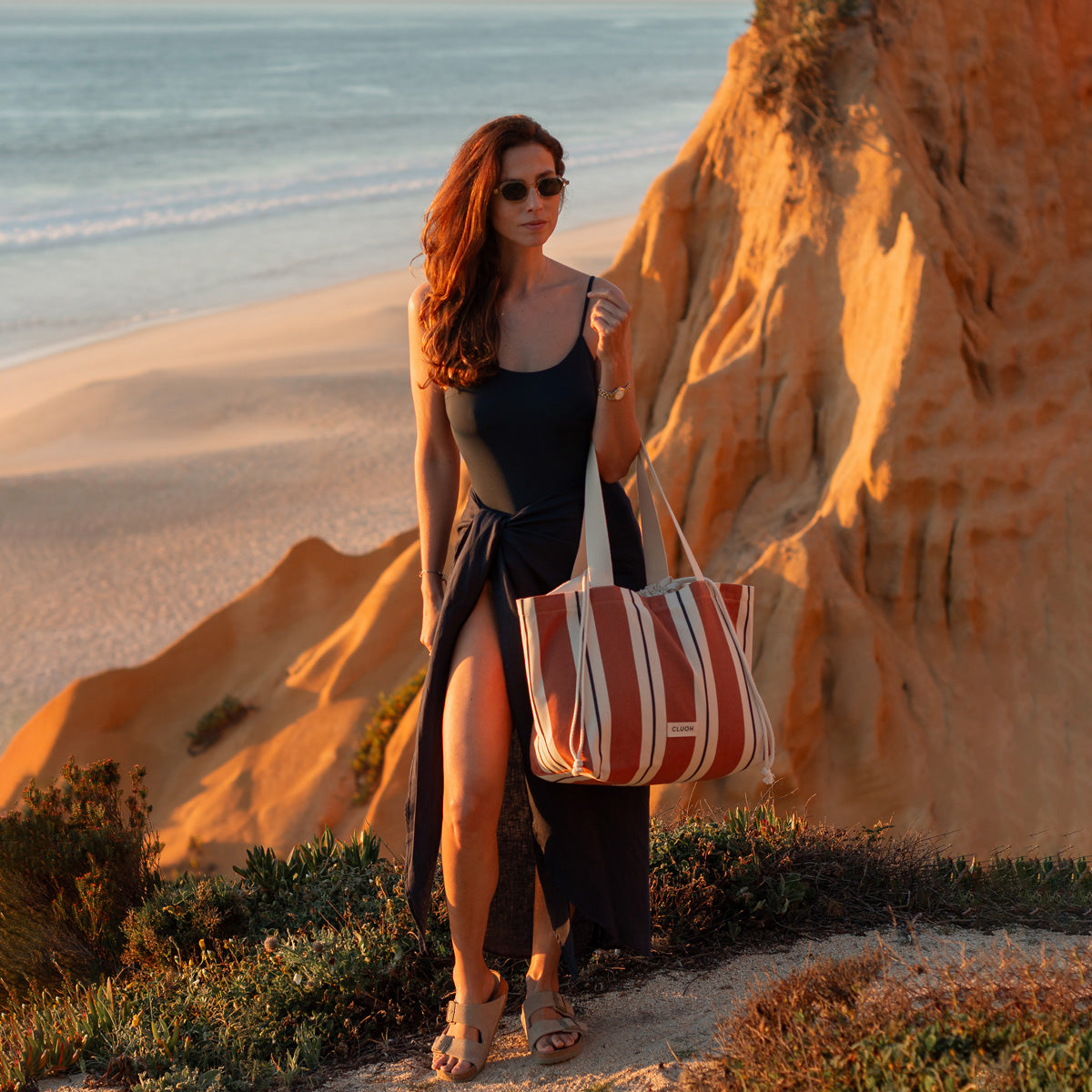 Karl Terracotta & Midnight Blue