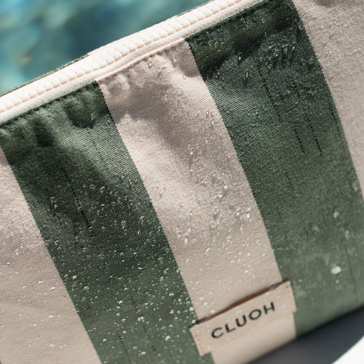 Stina Bold Stripes Sage Green