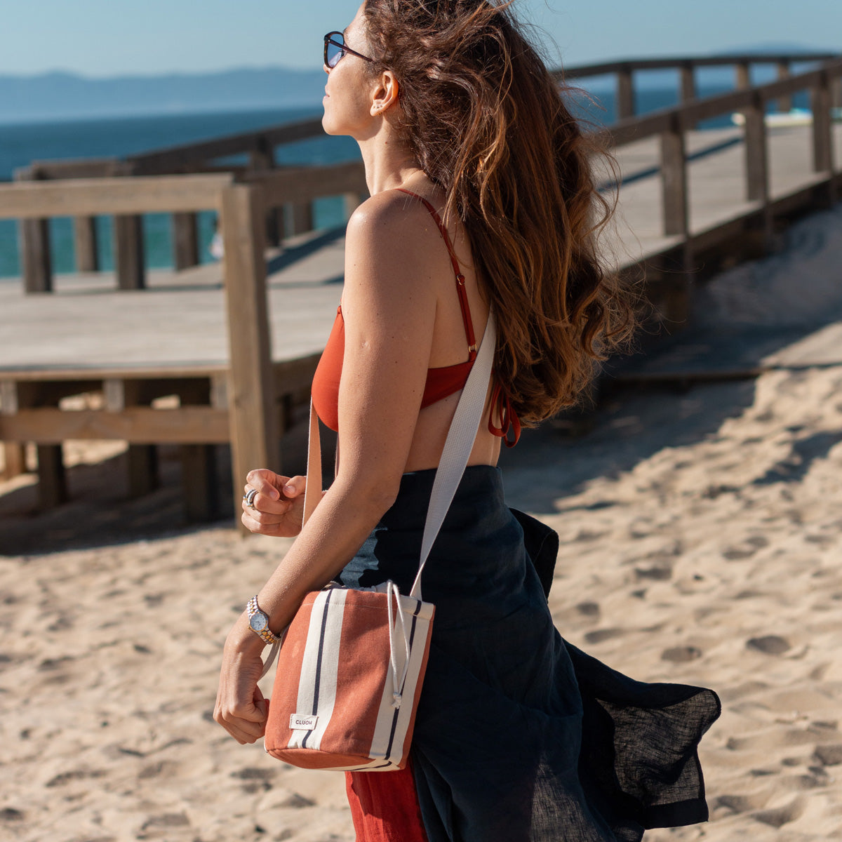 Helen Terracotta & Midnight Blue