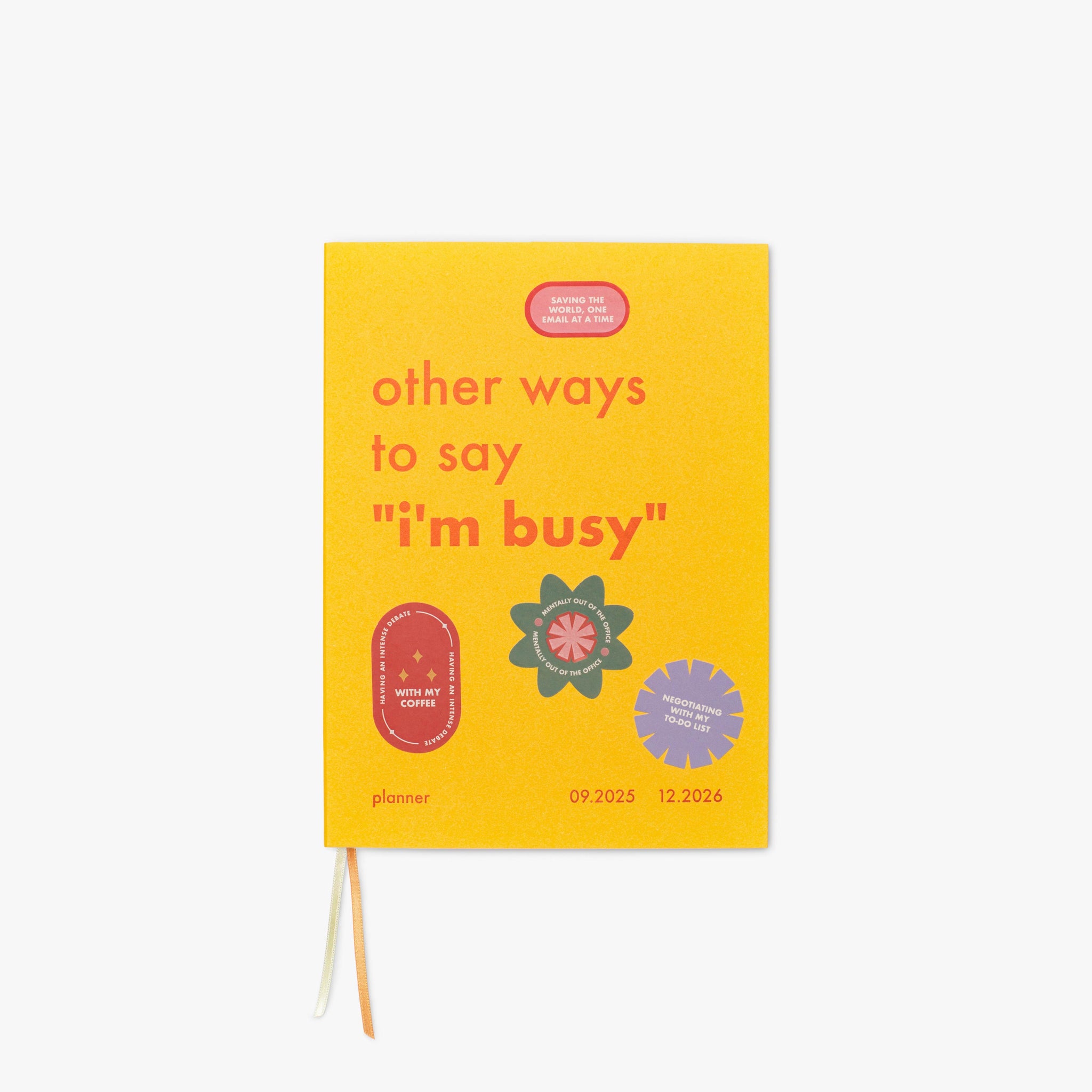 Agenda i'm busy 2025 - 2026 INUSITADO