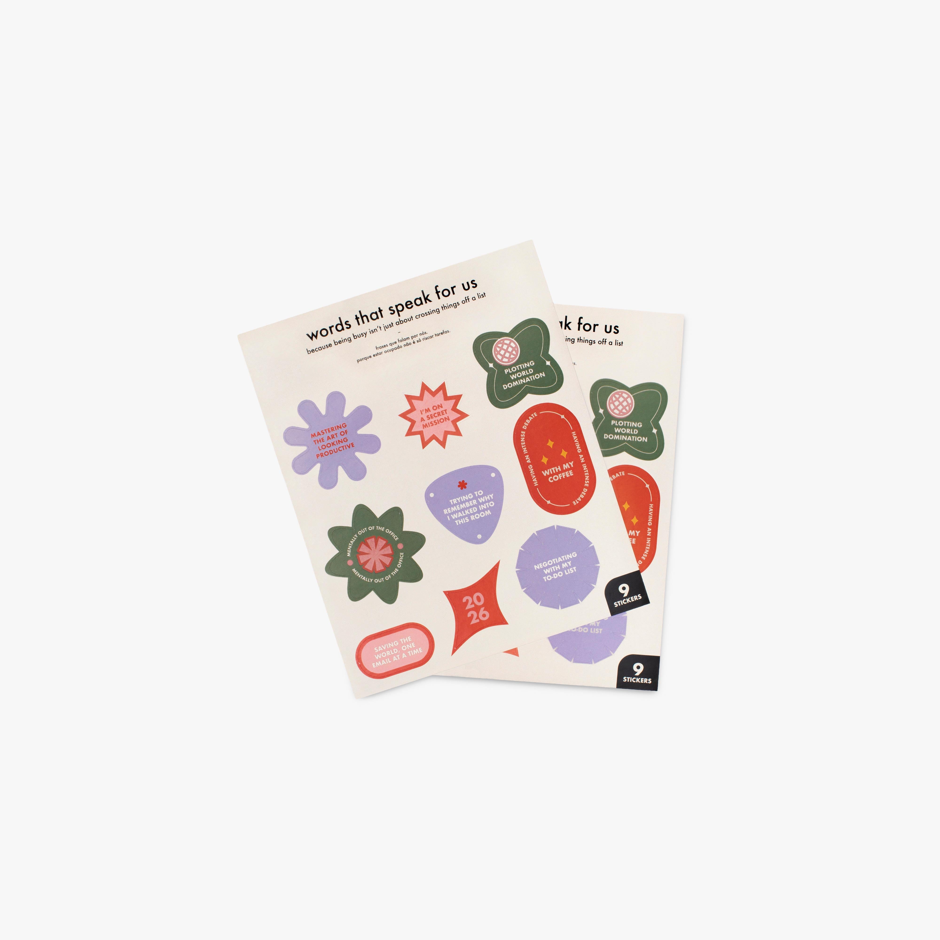 Agenda i'm busy 2025 - 2026 INUSITADO