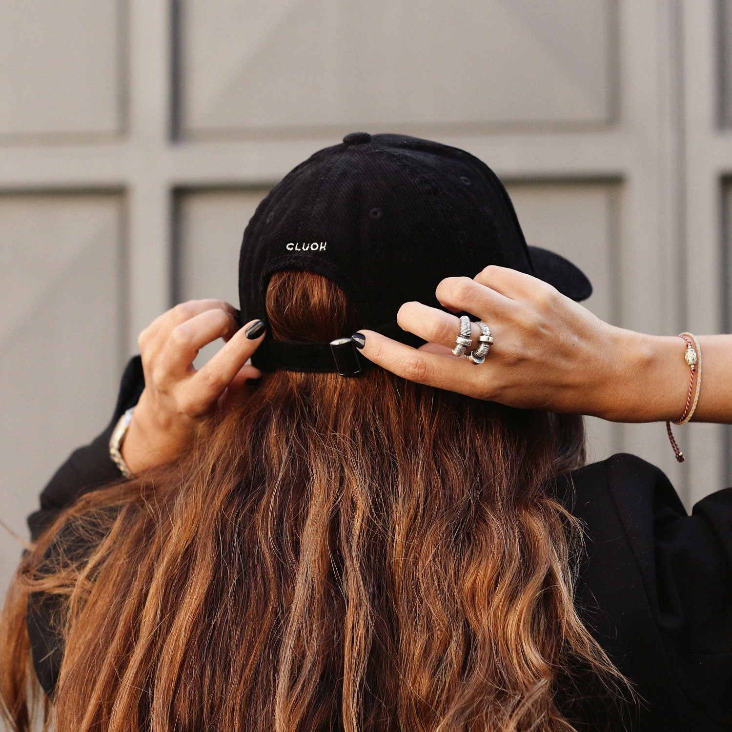 Bonnie Corduroy Black