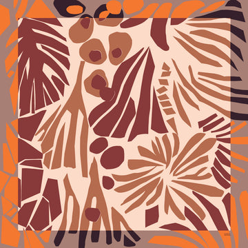 Iris Cutout Bordeaux