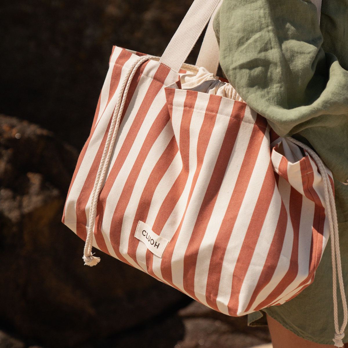 Karl Stripes Terracotta