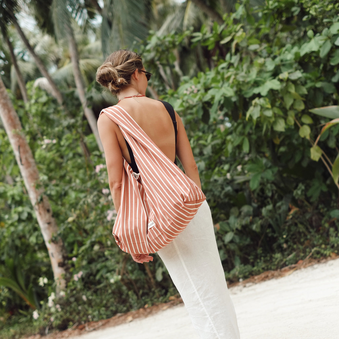 Lily Terracotta Stripes Cream