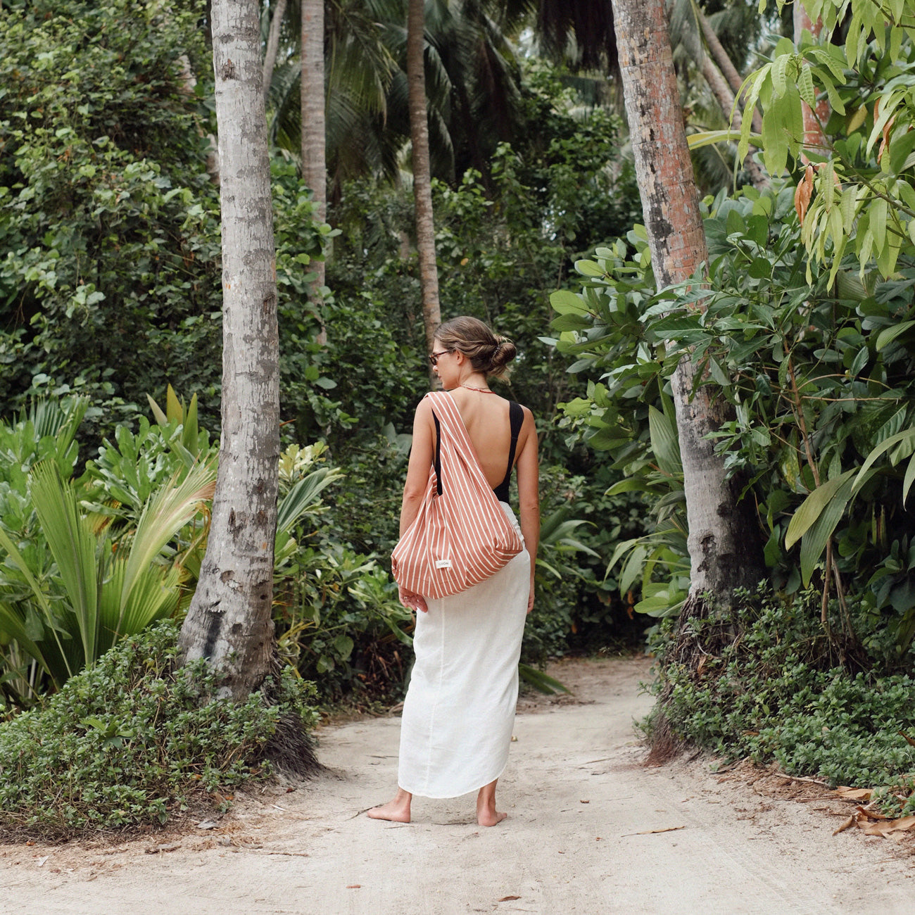 Lily Terracotta Stripes Cream