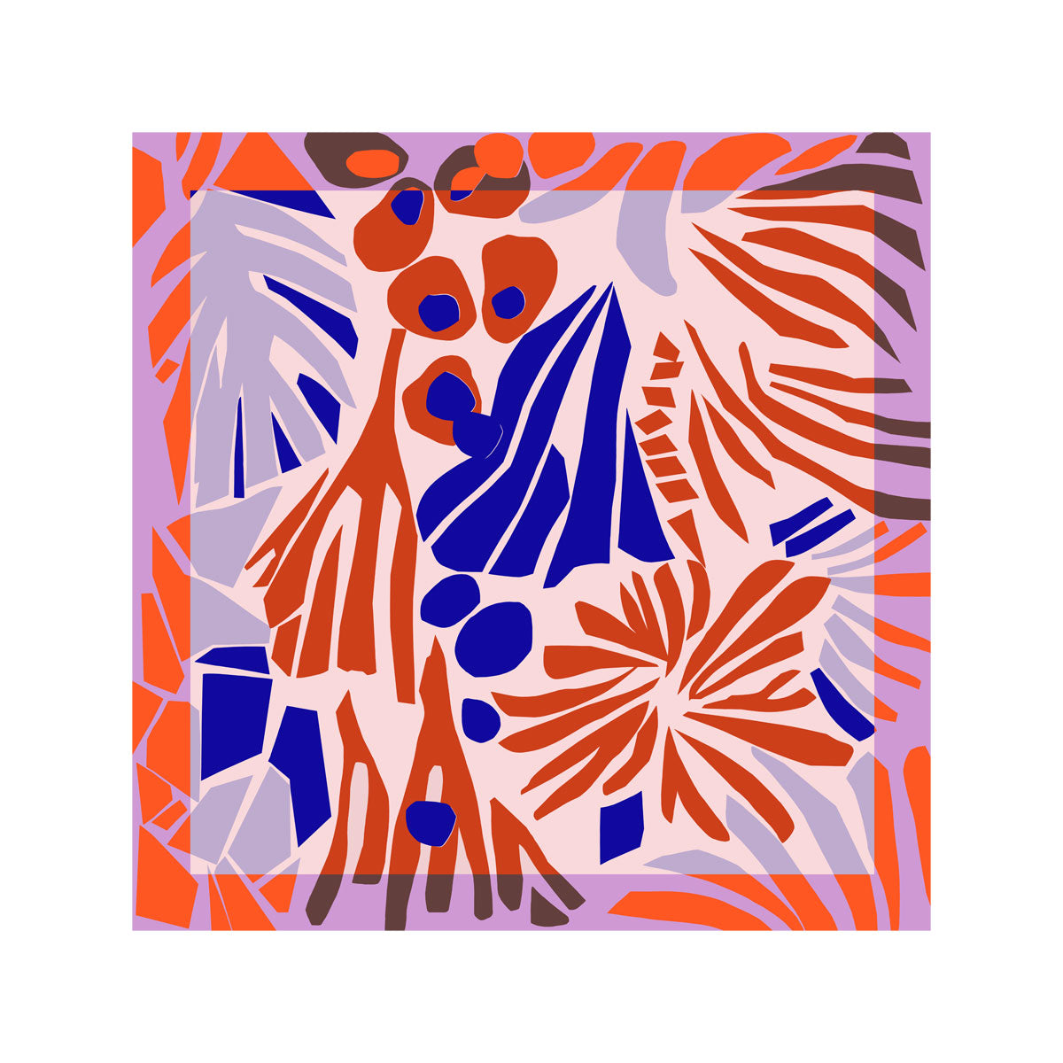 Mini Iris Cutout Lilac