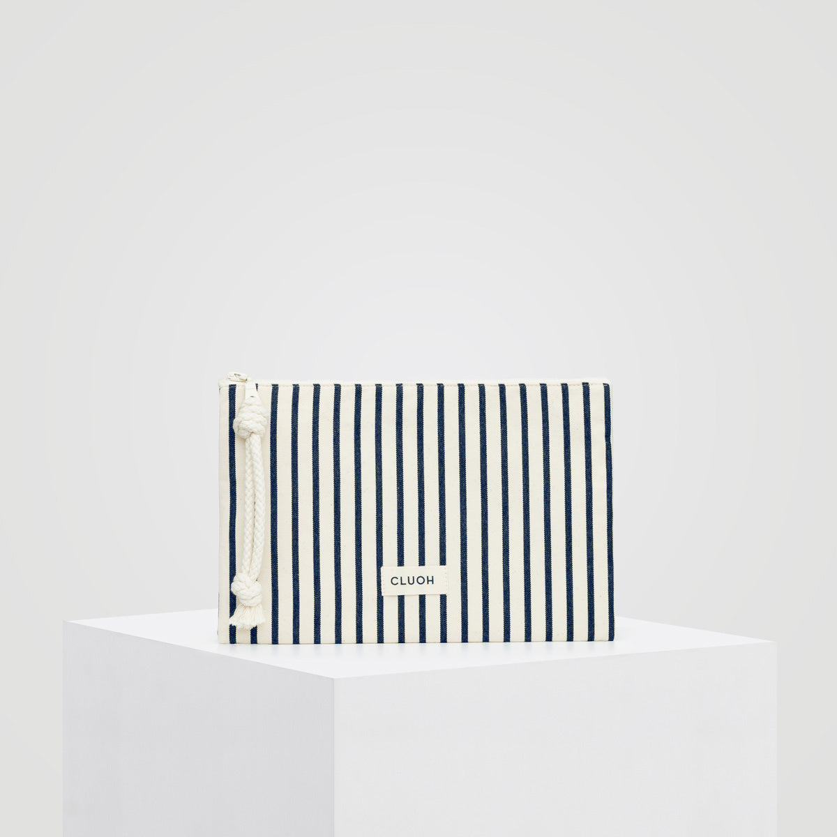 Stina Flat Slim Stripes Midnight Blue