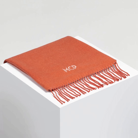 Vincent Orange & Beige