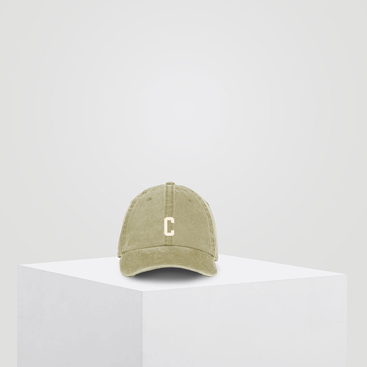 Bonnie Initials Khaki