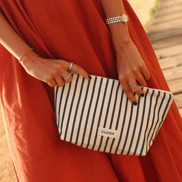 Stina Slim Stripes Midnight Blue